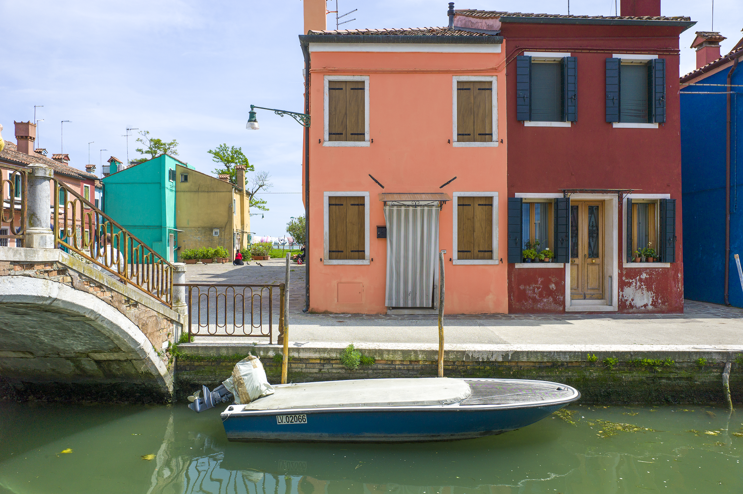 building with boats